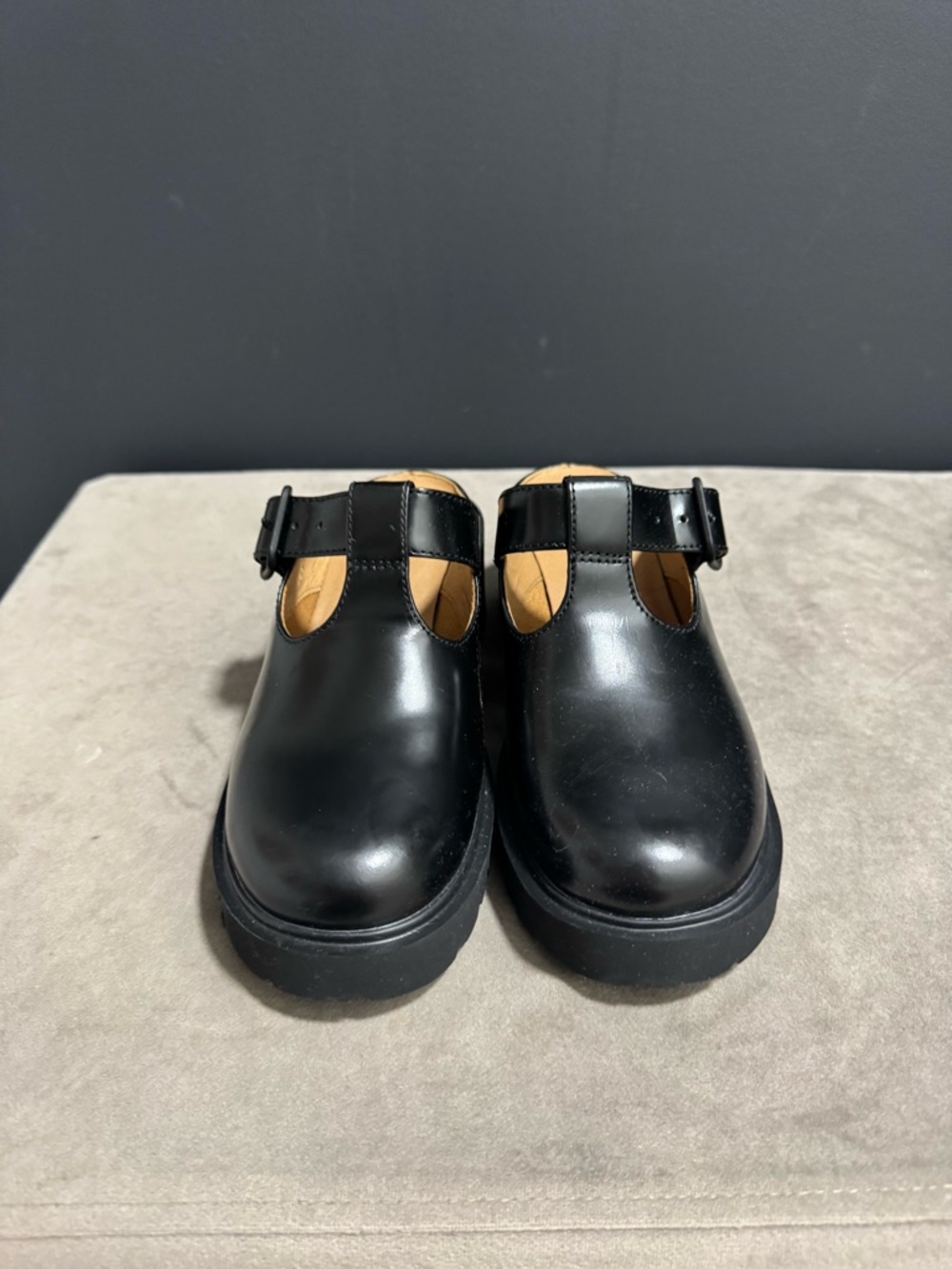 Classic Black Mary Jane Platform Clog - Women - Picture 2 of 4